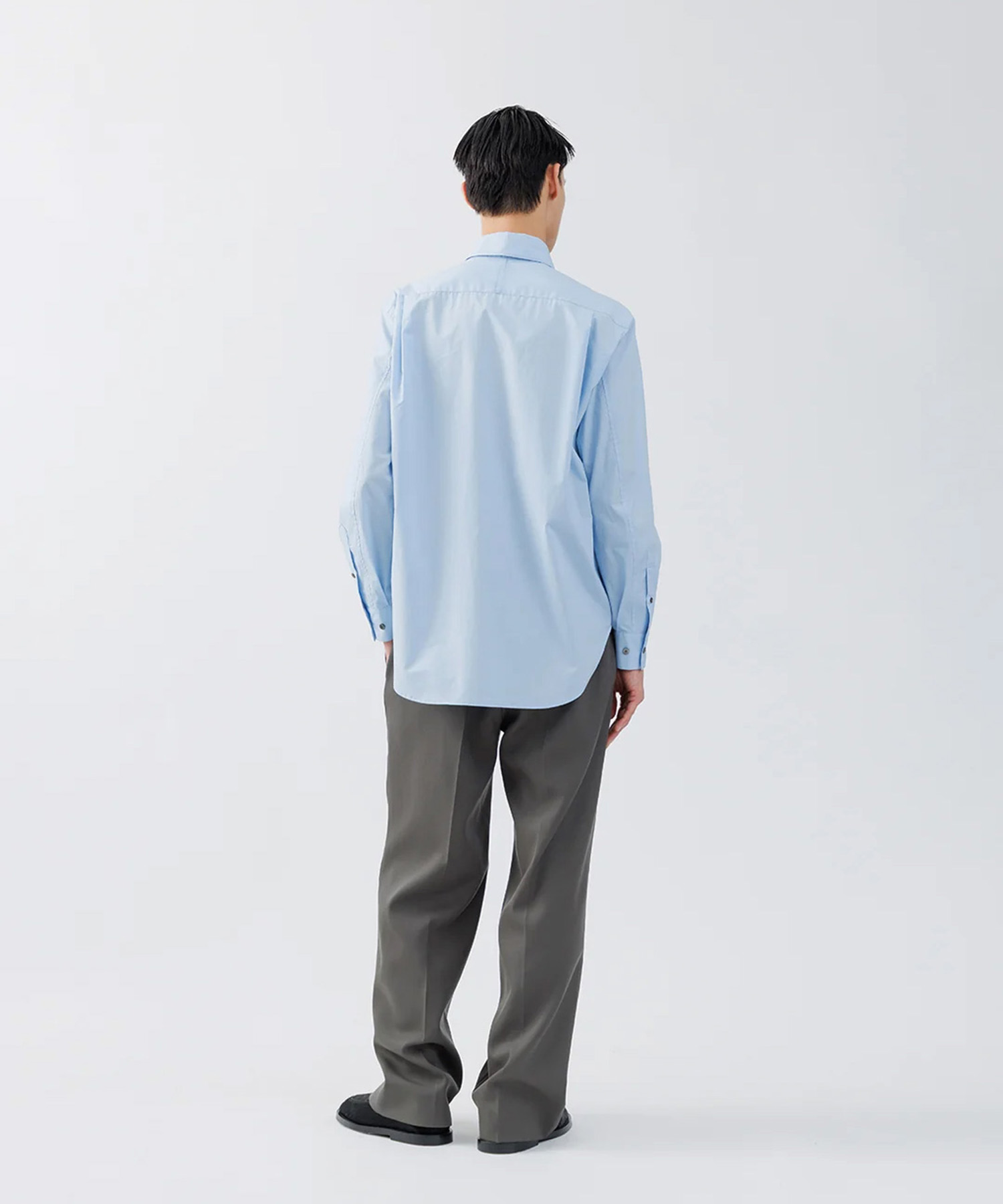 HEAVY WOOL STRAIGHT EASY PANTS .16 SUBLATIONS