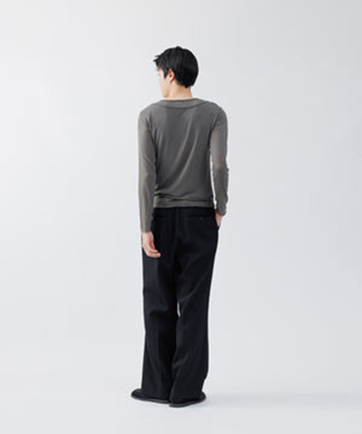 HEAVY WOOL STRAIGHT EASY PANTS .16 SUBLATIONS
