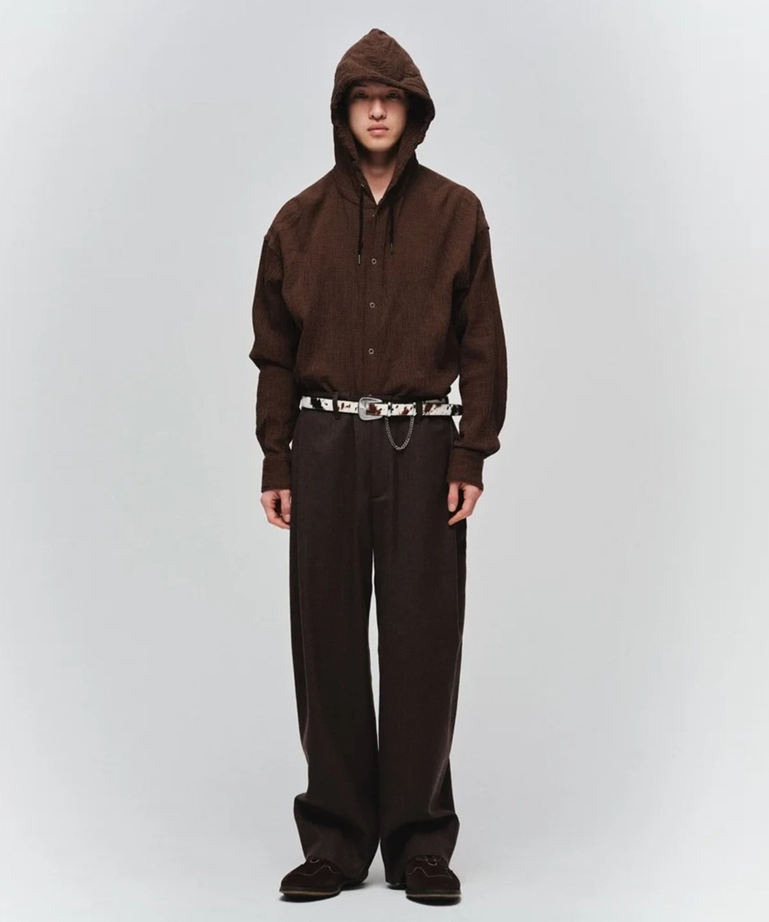 DRAPING TUCK SLACKS JieDa