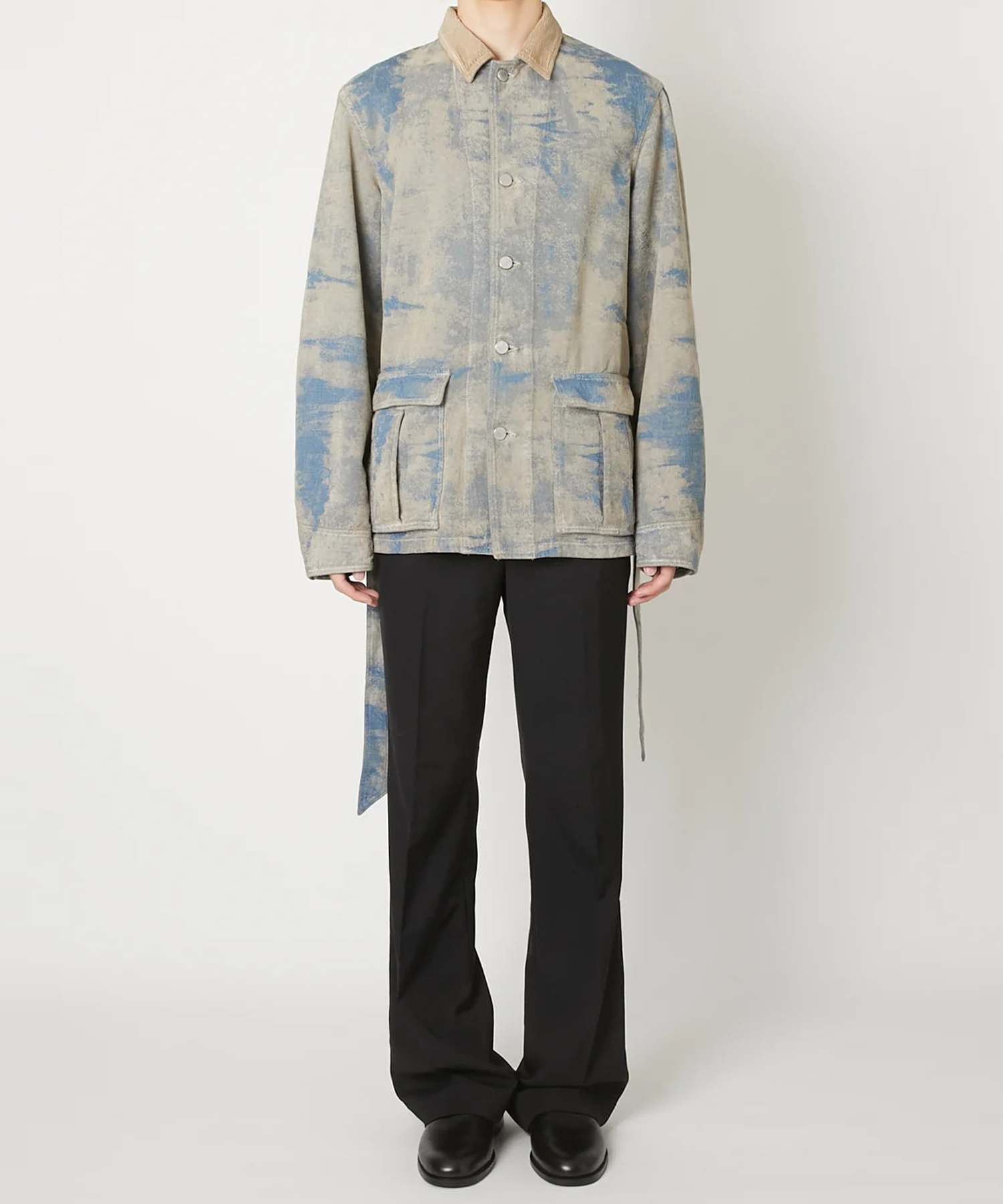 MOLE JACQUARD DENIM BLOUSON TAAKK