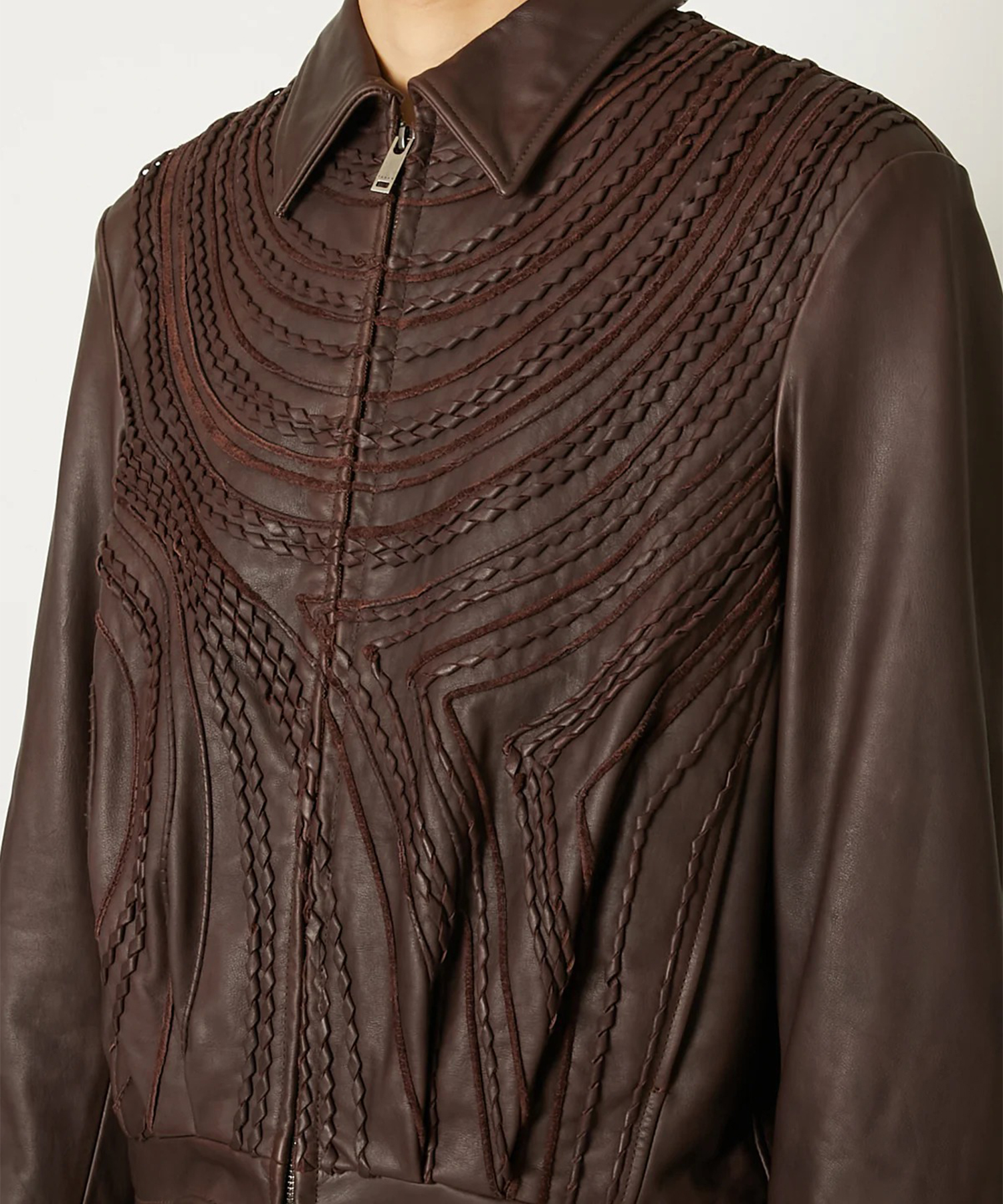 LEATHER BLOUSON TAAKK