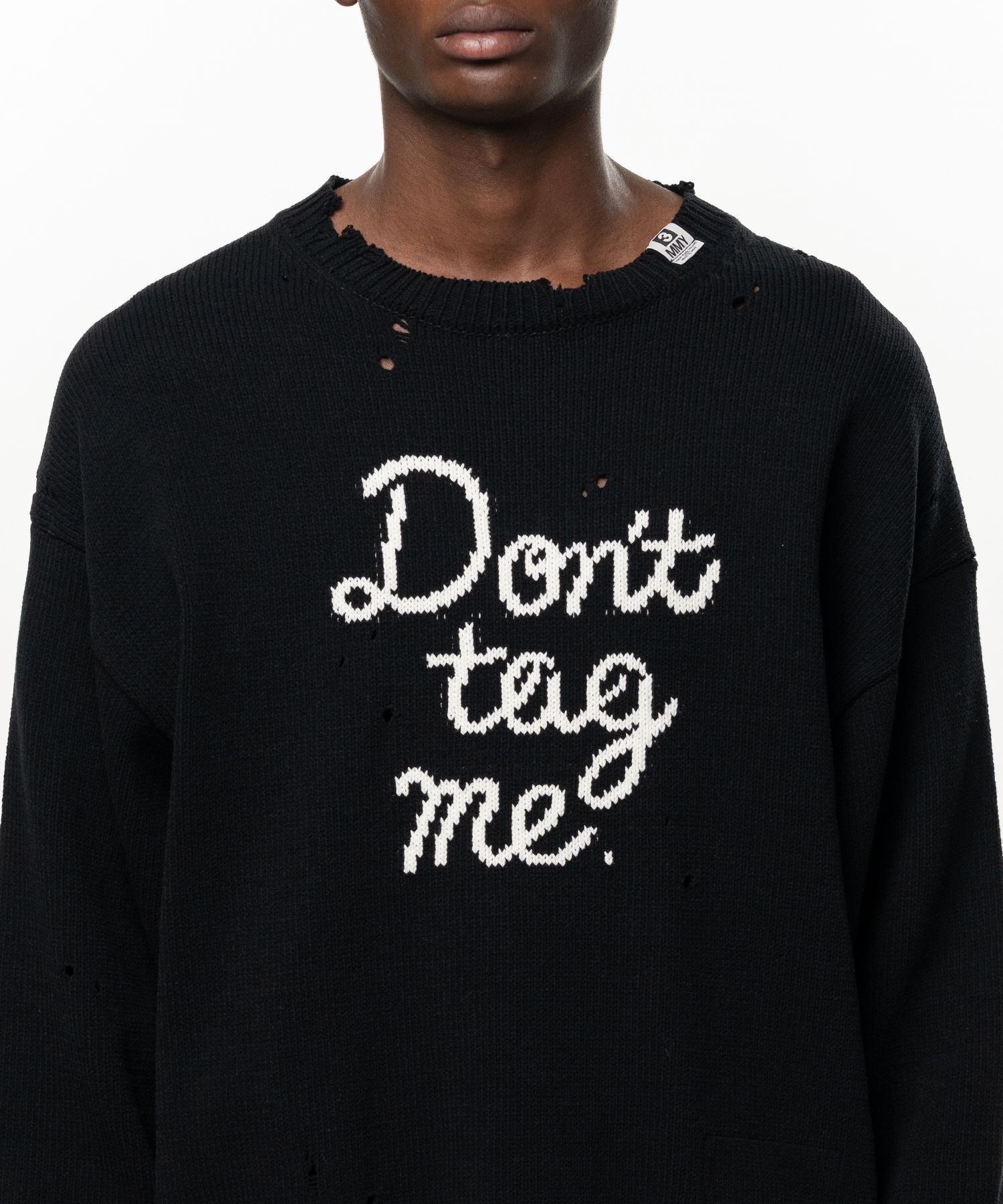 LETTERED KNIT PULLOVER Maison MIHARA YASUHIRO