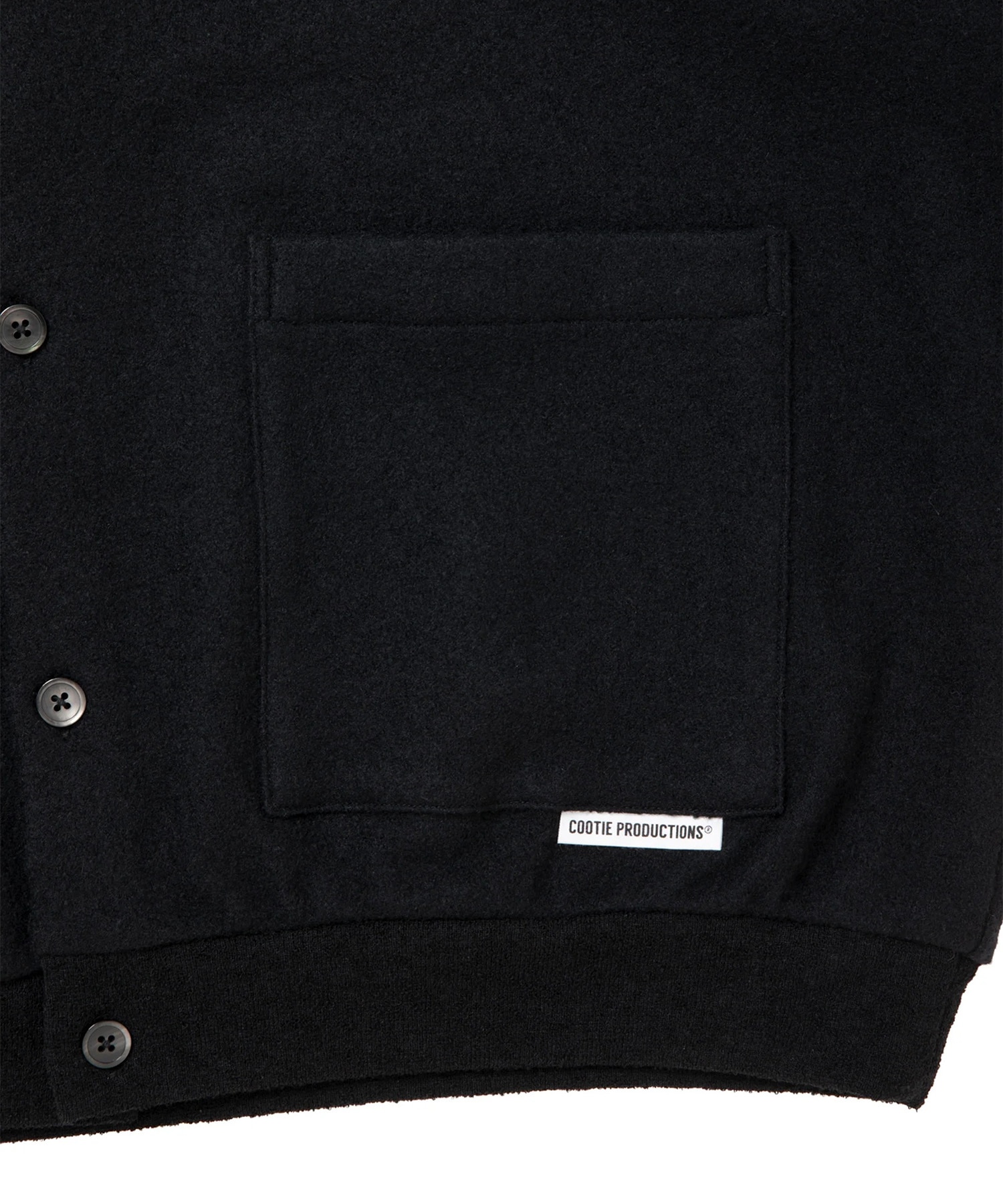 W/N Boucle Polo Cardigan COOTIE PRODUCTIONS