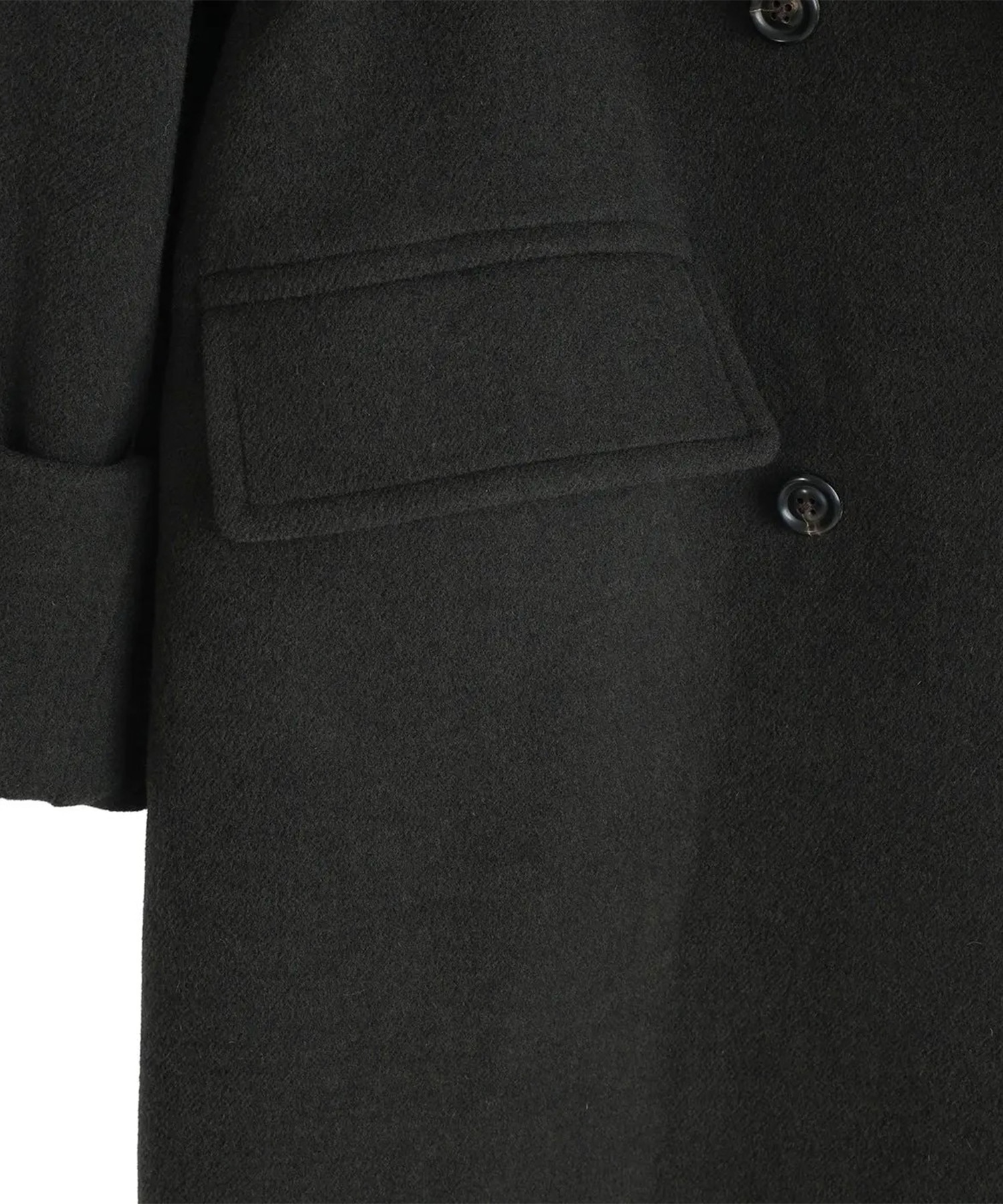Wool Beaver Great Coat blurhms