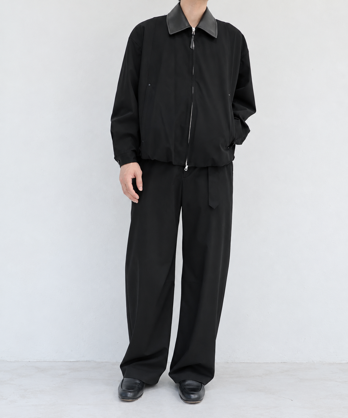 Belted Barrel Slacks STUDIOUS