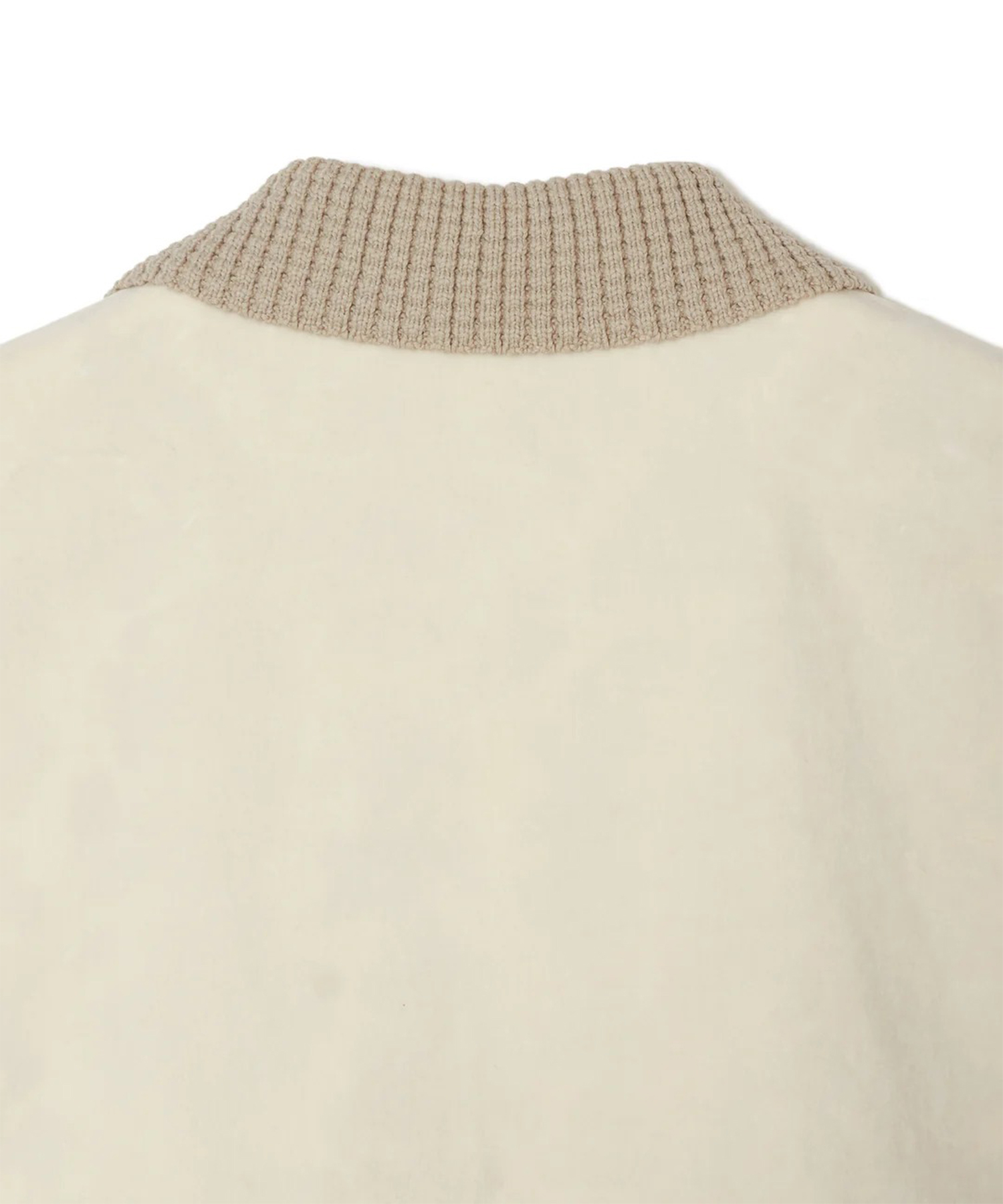 KNIT VELOR JACKET SUGARHILL