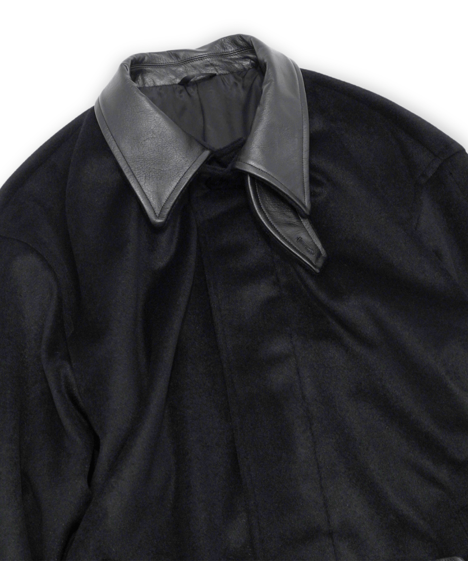 ANGOLA WOOL BALMACAN COAT ANTHEM A