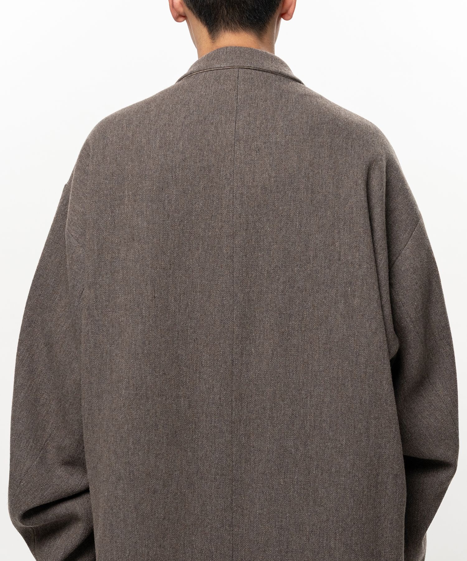 SHIFTED SHOULDER COAT Maison MIHARA YASUHIRO