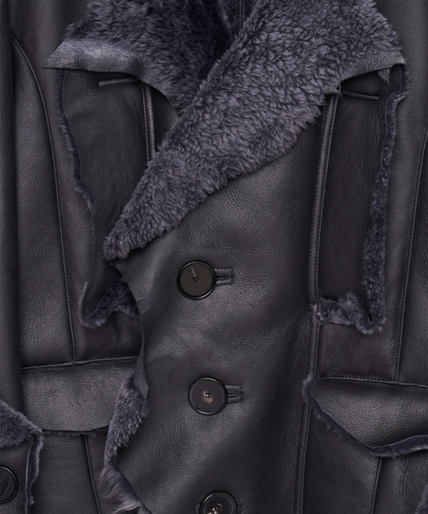 NATIVE PRINCE MOUTON JACKET MASU