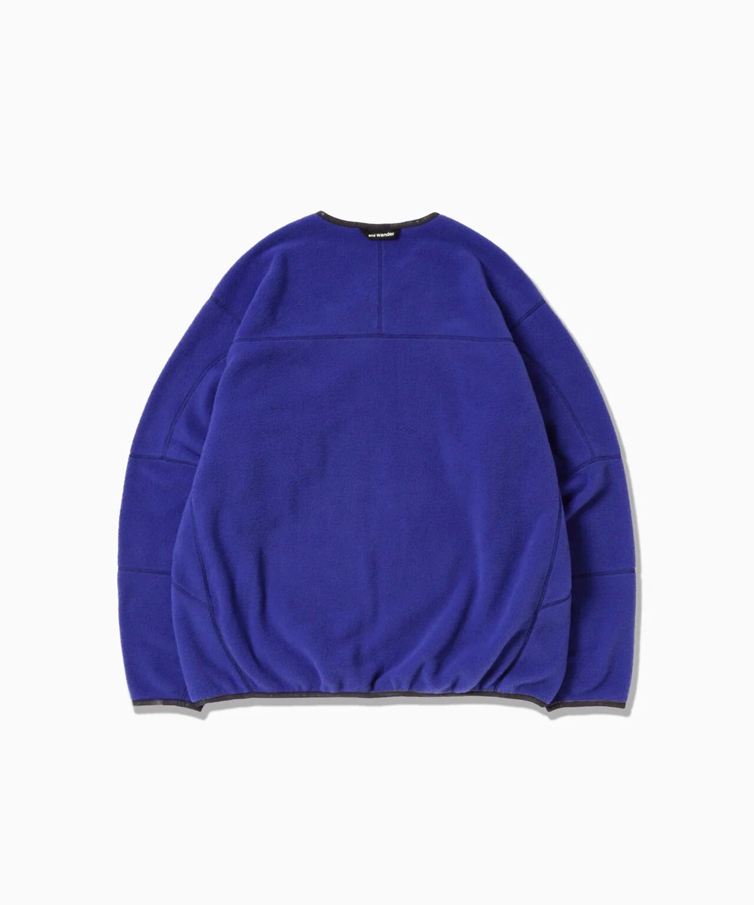 wool fleece cardigan and wander