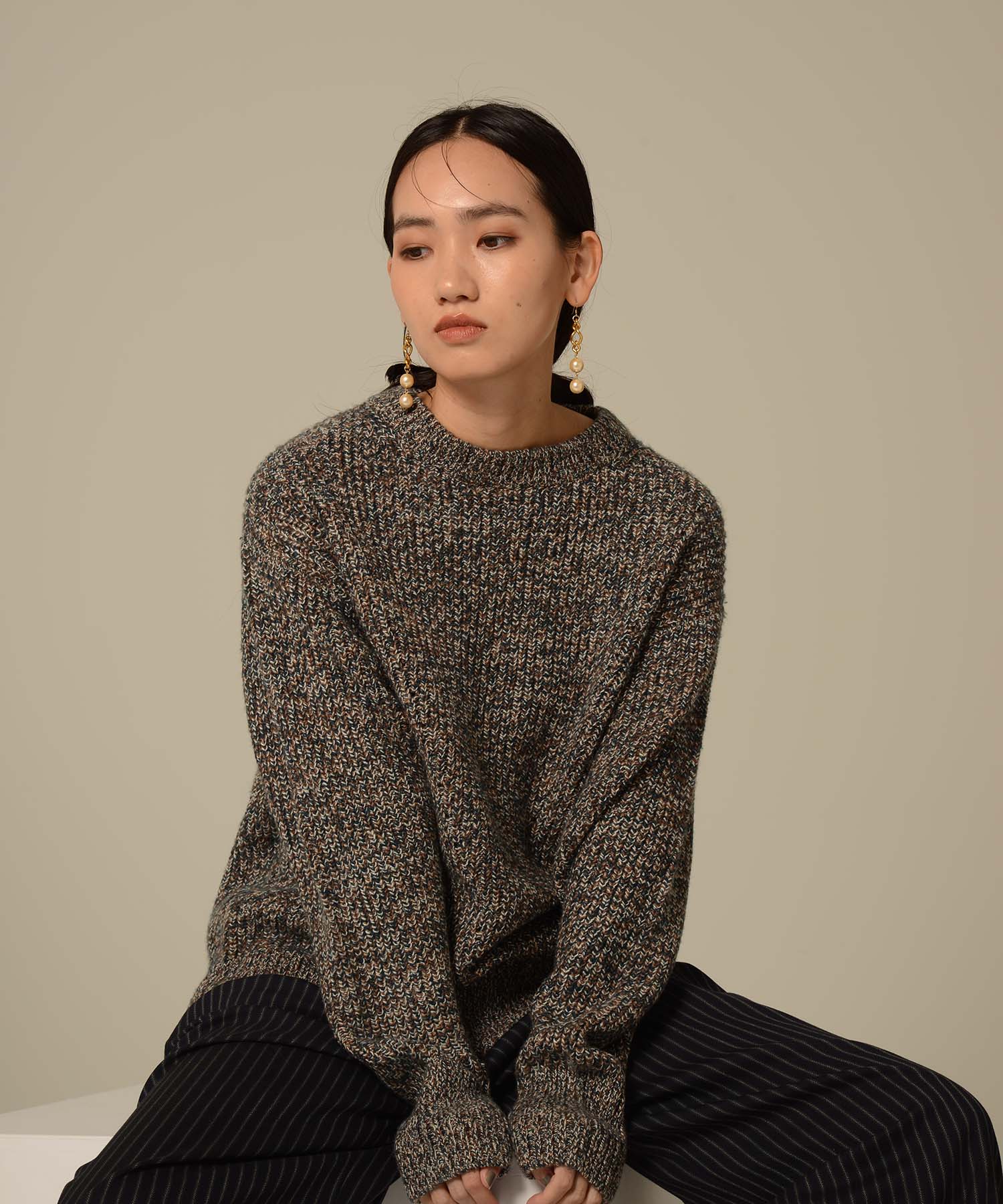 ミックスカラーニット MATURED