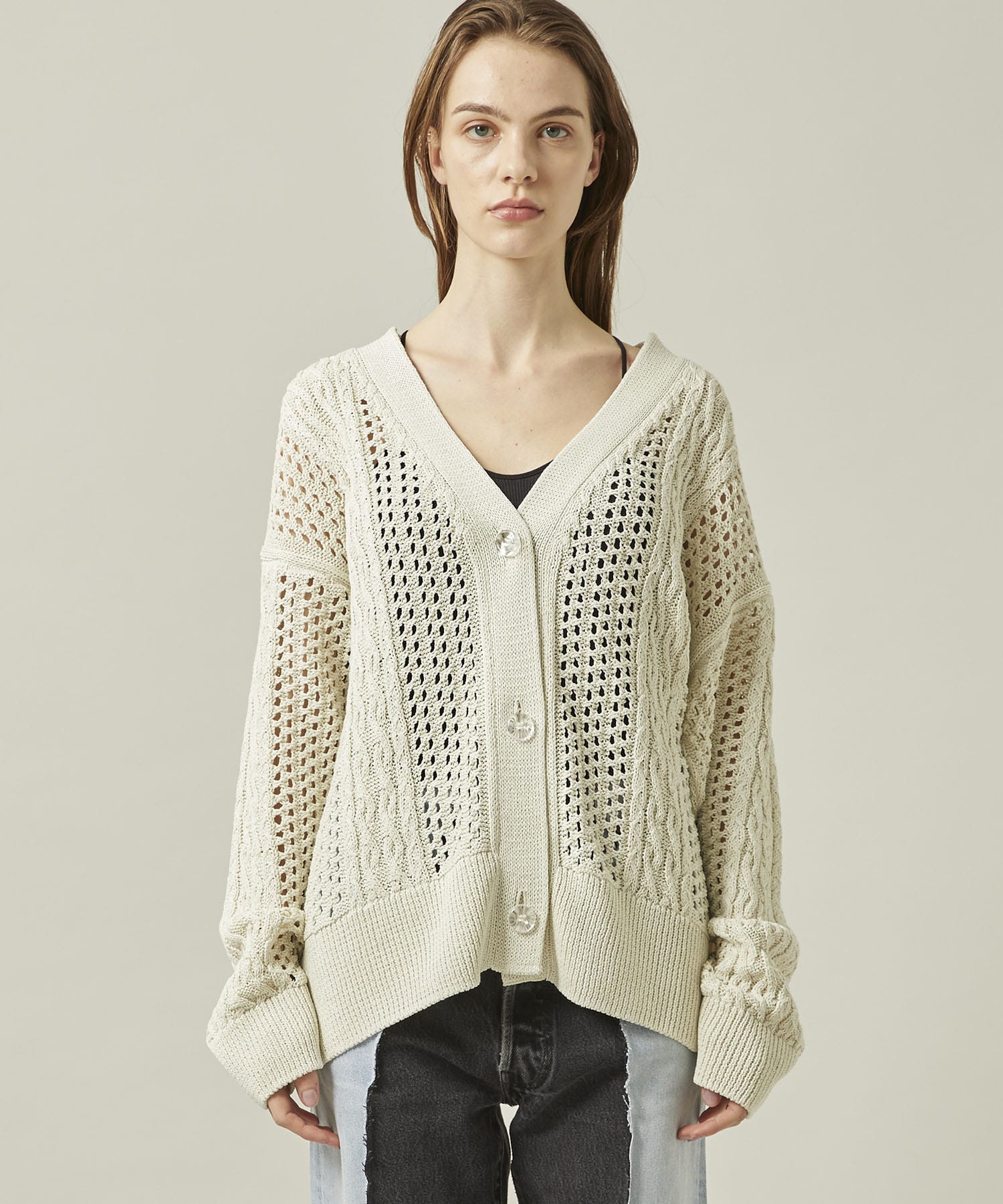 別注〉カーディガン(0 IVORY): WRAPINKNOT: WOMENS｜ STUDIOUS ONLINE