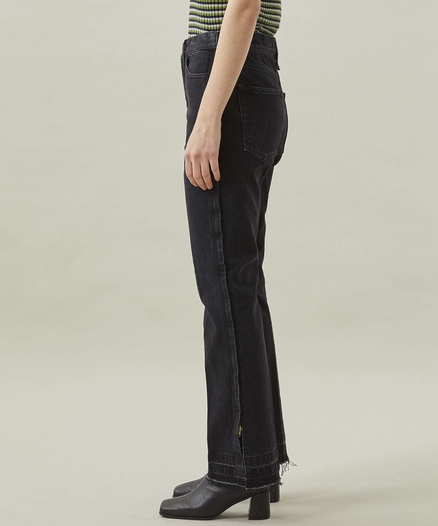 TOGA PULLA SLIT DENIM PANTS 34 2021SS | coastalcareeracademy.com