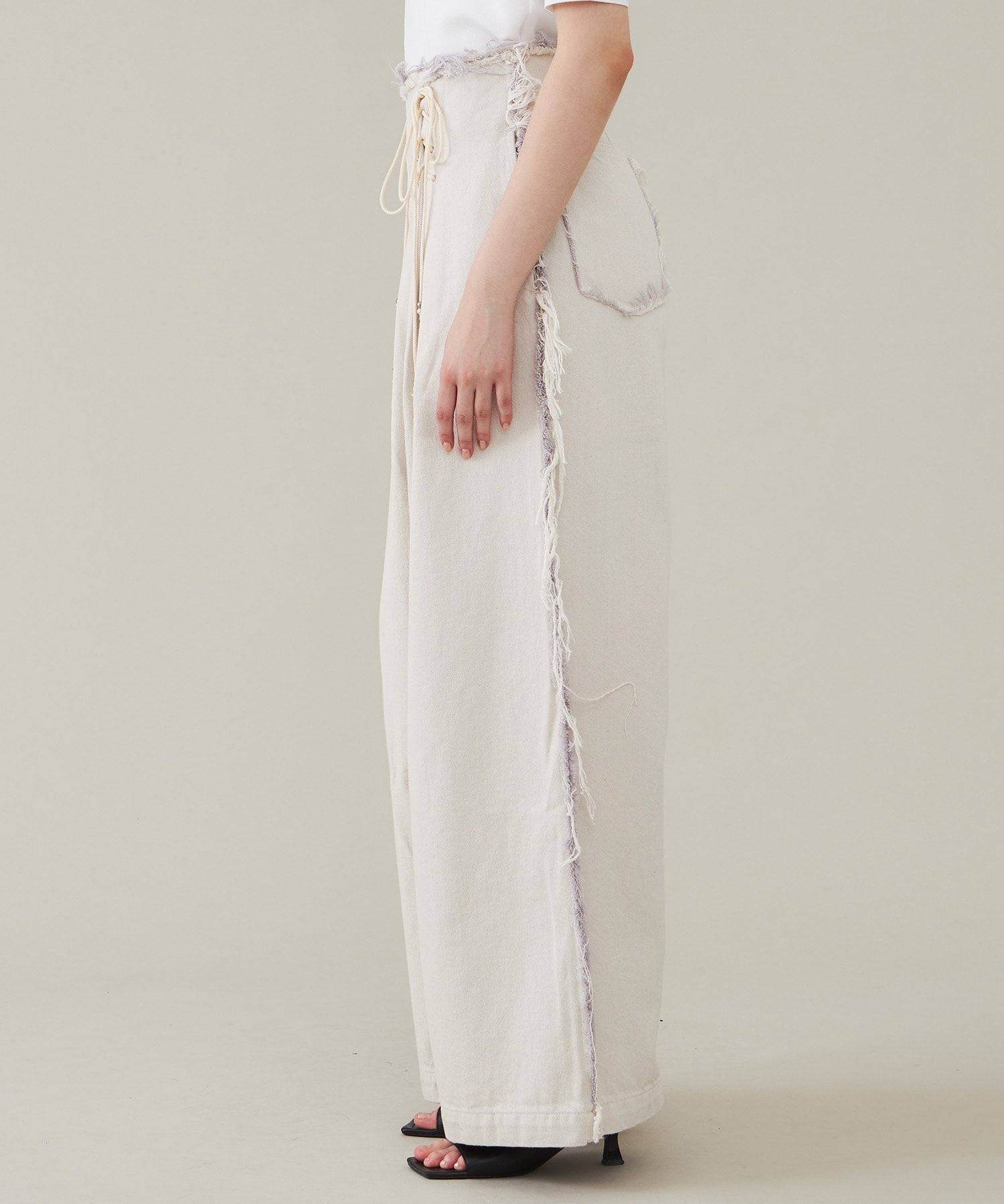 TAVAR - Laced up waist LIVINGTONE