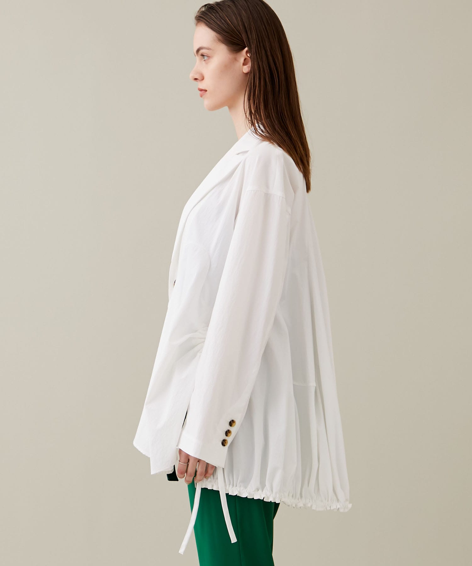 WAVE LINE SHIRT JK(36 WHITE): UN3D.: WOMENS｜ STUDIOUS ONLINE公式