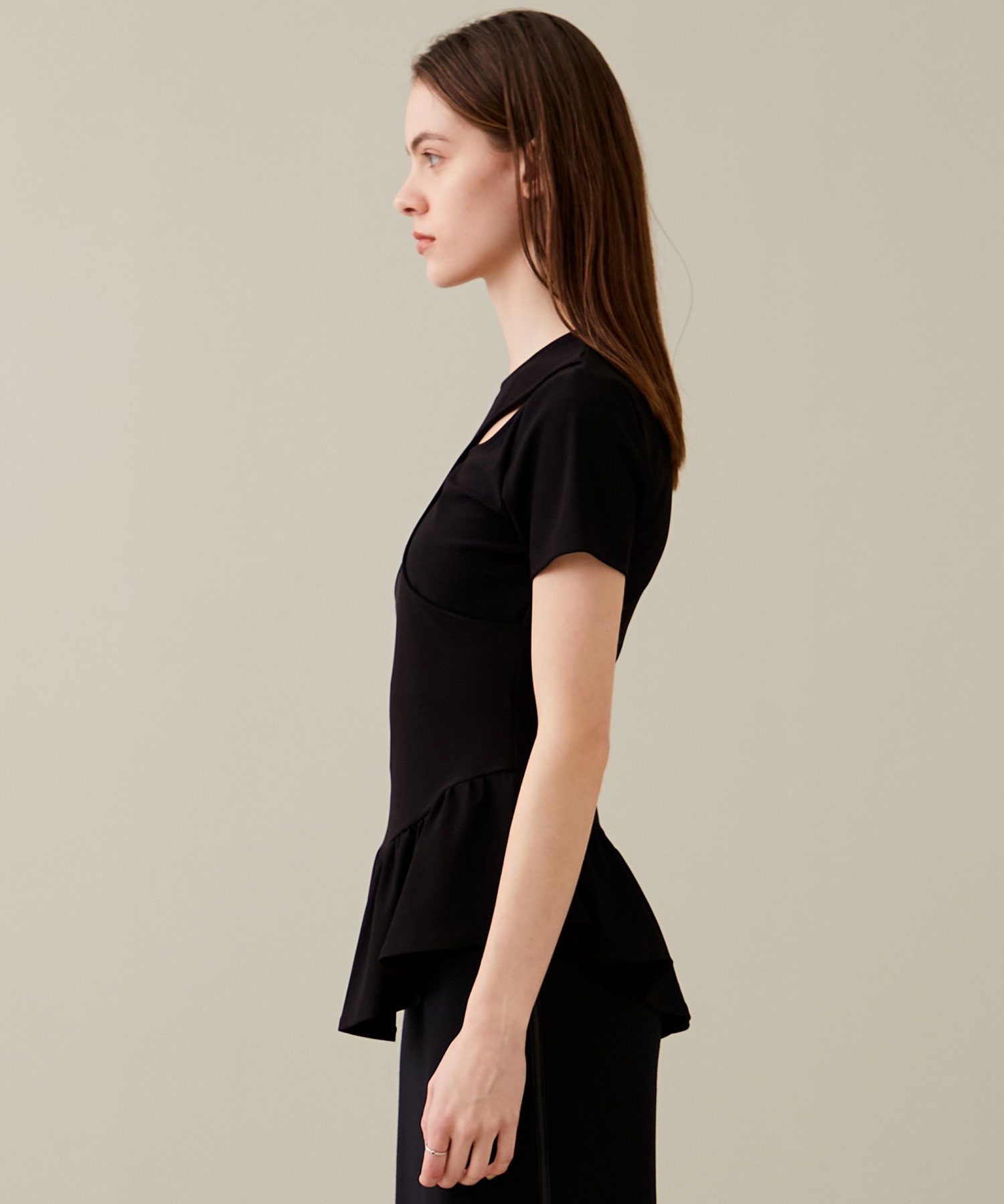 LAYERED JERSEY TOP 