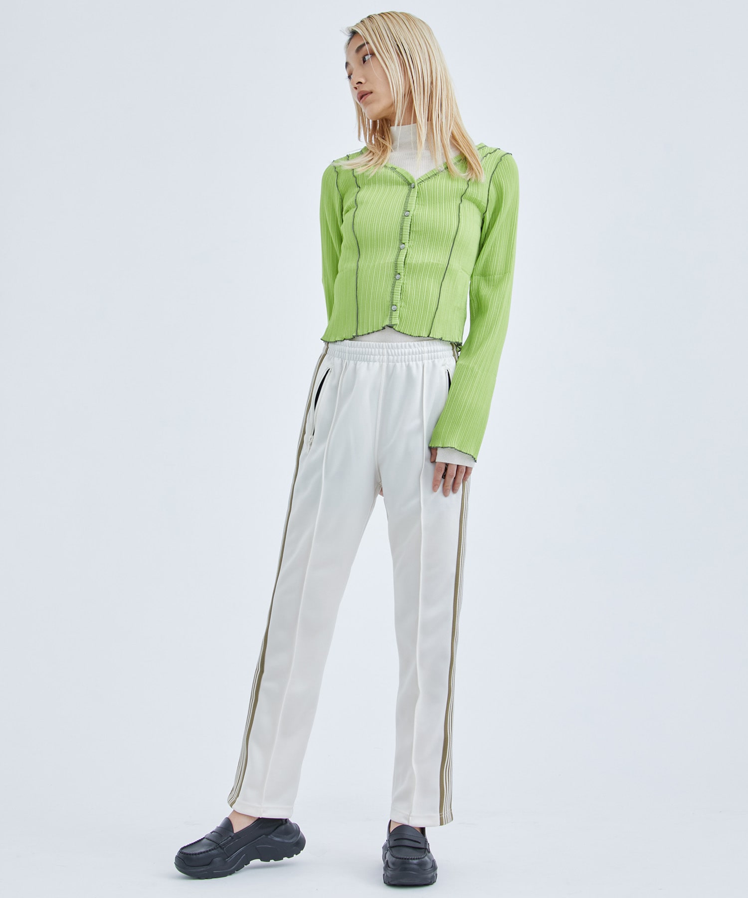 別注〉Track Pant NARROW(XS IVORY): Needles: WOMENS｜ STUDIOUS ...