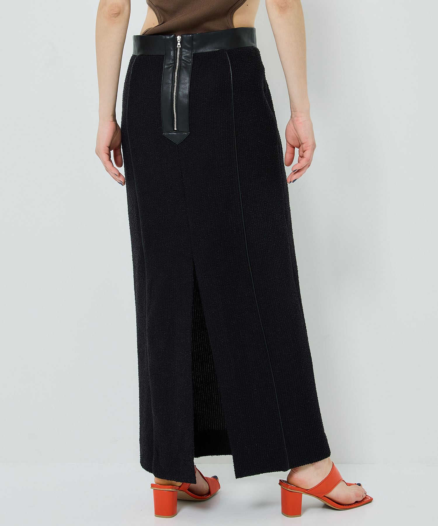 Tweedy Jersey Skirt STUDIOUS