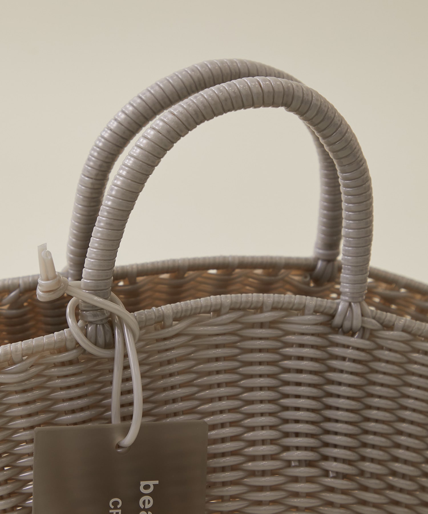 wide tube  knitting basket S beautiful people