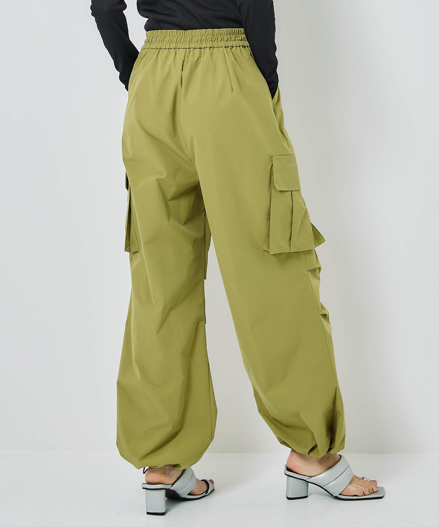 Drawstring Parachute Pants STUDIOUS