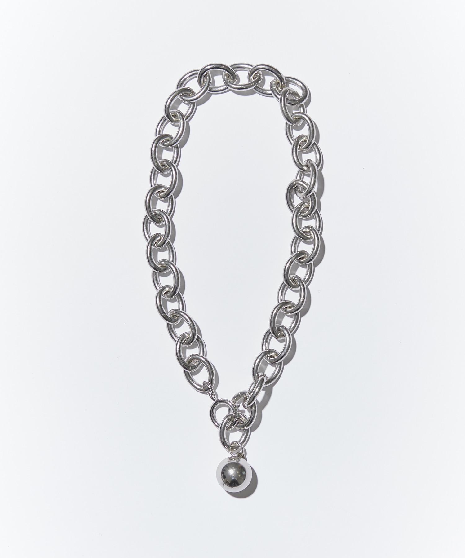 Ball Top Chain Necklace(FREE SILVER) STUDIOUS WOMENS｜ STUDIOUS ONLINE