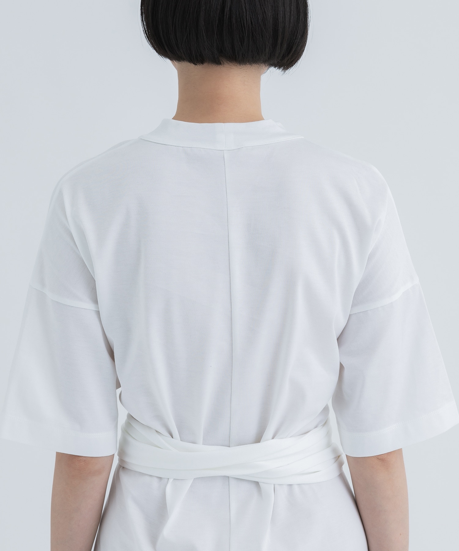 Suvin Cotton Jersey Dress(1 WHITE): Mame Kurogouchi: WOMENS ...