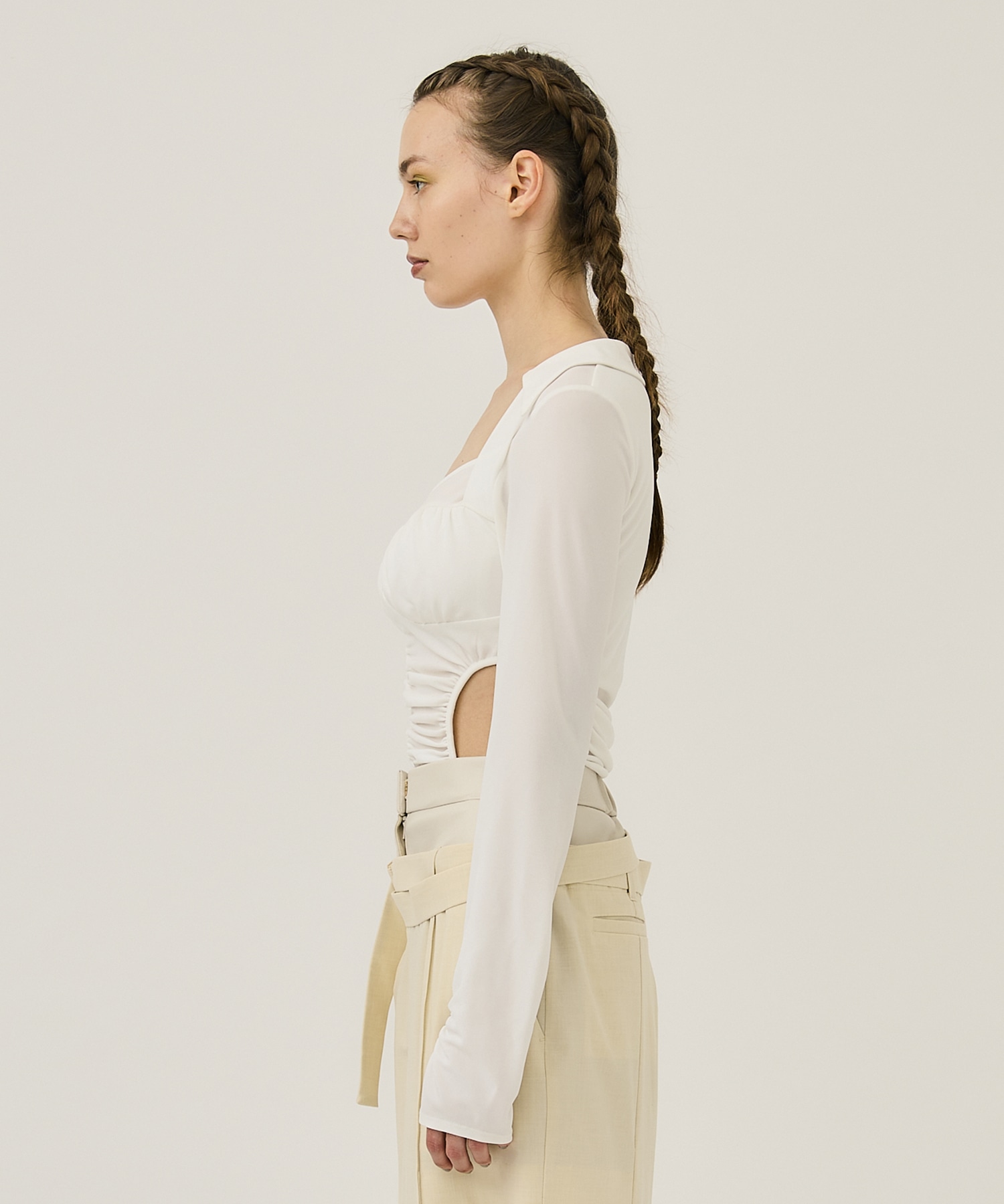 JERSEY BODY SUIT(1 WHITE): THINGS THAT MATTER: WOMENS｜ STUDIOUS