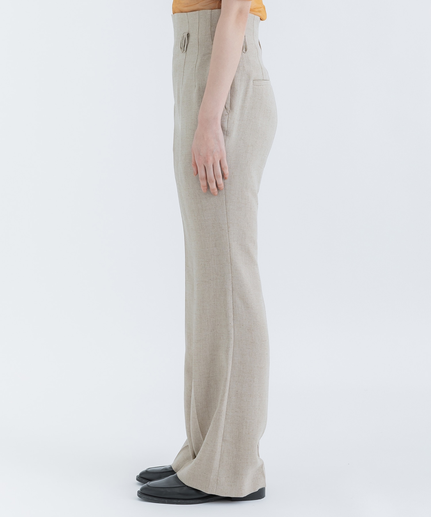 Linen Touch Triacetate Suits Trousers Mame Kurogouchi