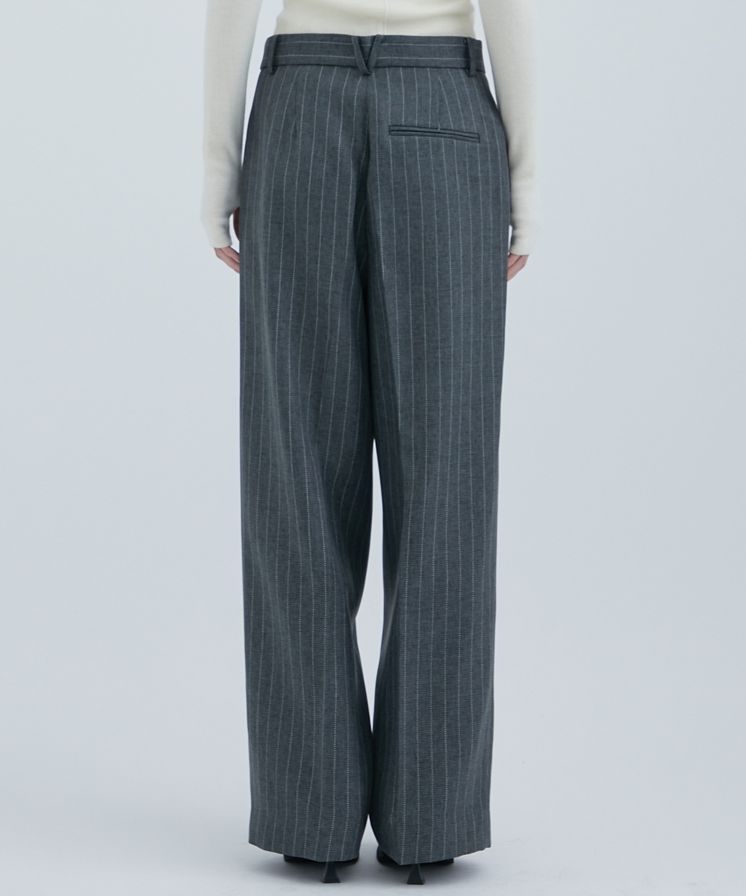 Side Paneled Trousers Pinstripe STUDIOUS
