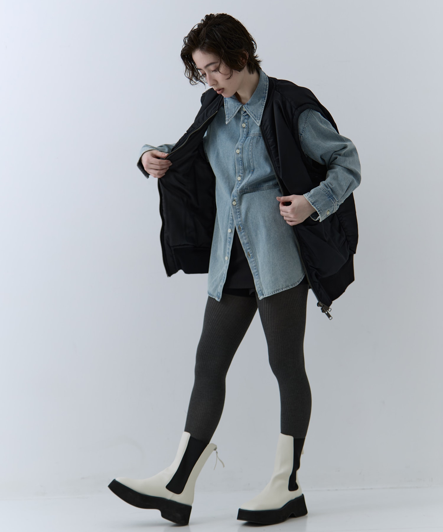 Padded Bomber Jacket STUDIOUS