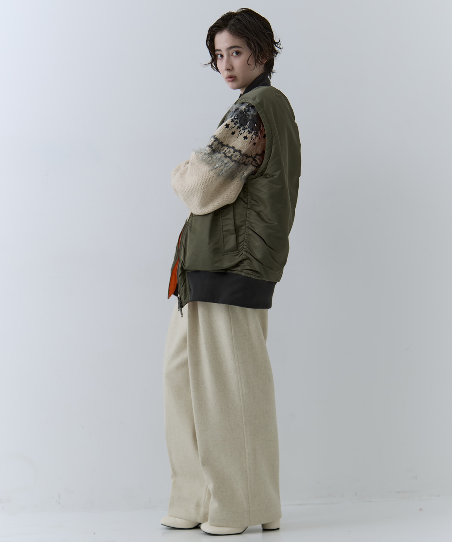 Padded Bomber Jacket STUDIOUS