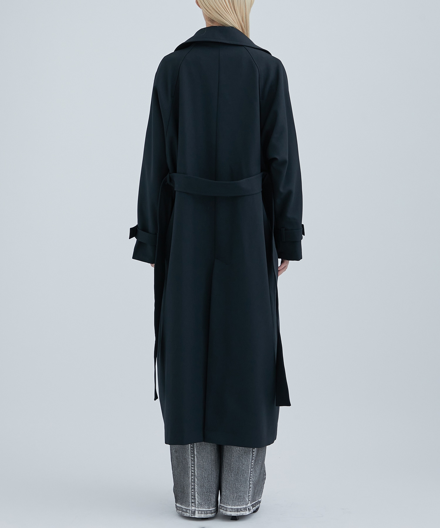 2WAY Collar Raglan Coat