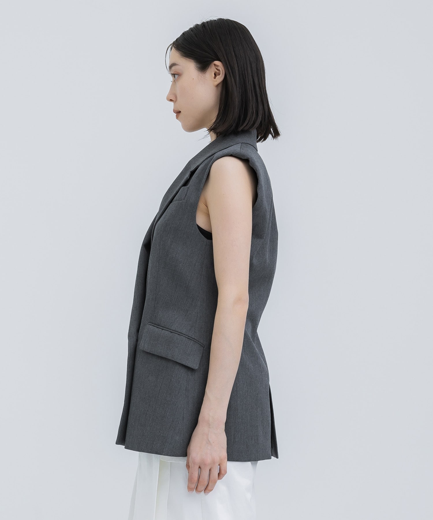 Tailored Vest(36 GREY): IIROT: WOMENS｜ STUDIOUS ONLINE公式通販サイト