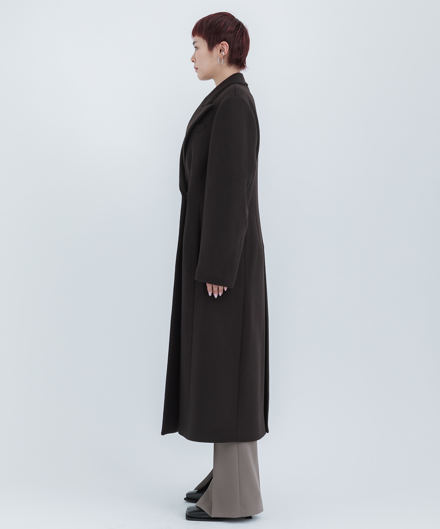 Super140s Peaked Lapel COAT STUDIOUS