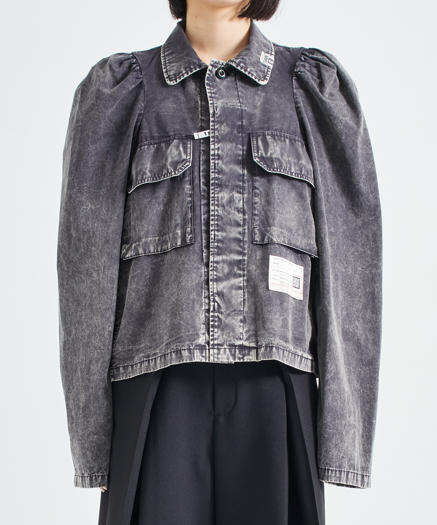 MILITARY PUFF SLEEVES SHIRTS Maison MIHARA YASUHIRO