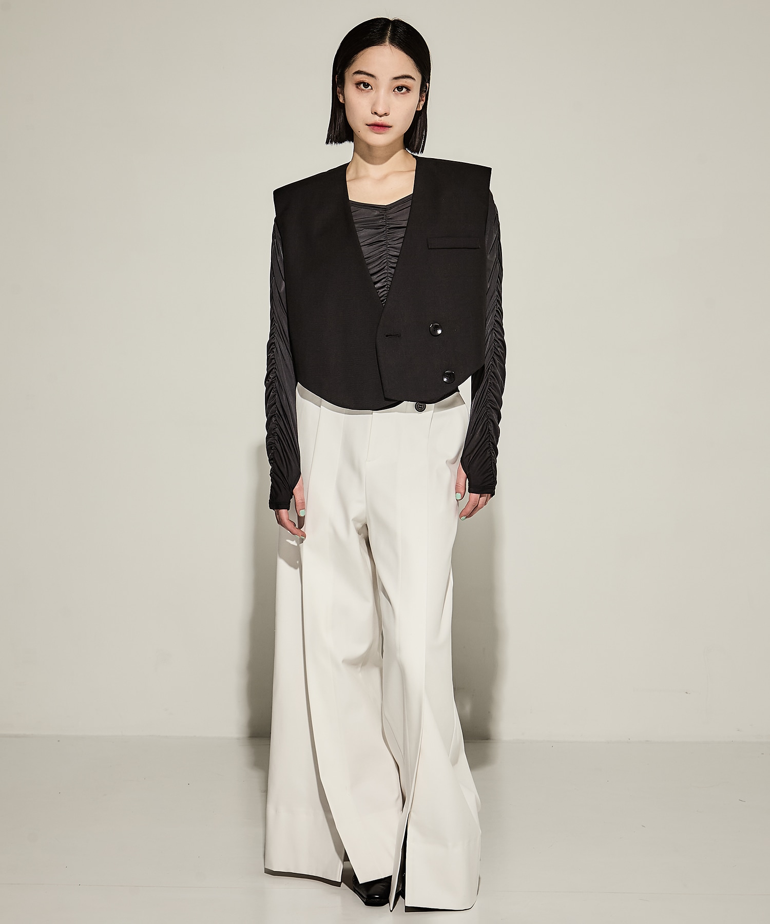 Gathered Skin Top STUDIOUS