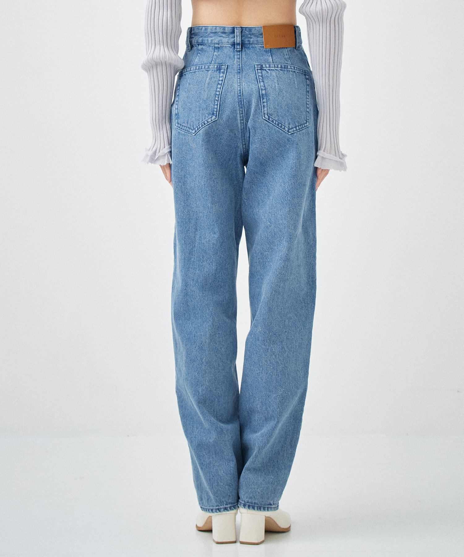 FLOWER EMBROIDERY PANTS CLANE