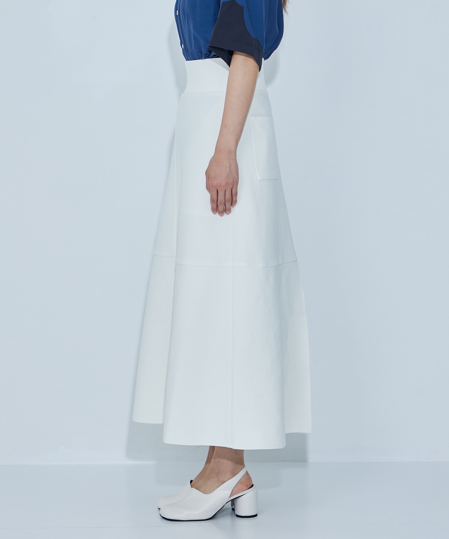 別注HIGH WAIST KNIT SKIRT WRAPINKNOT