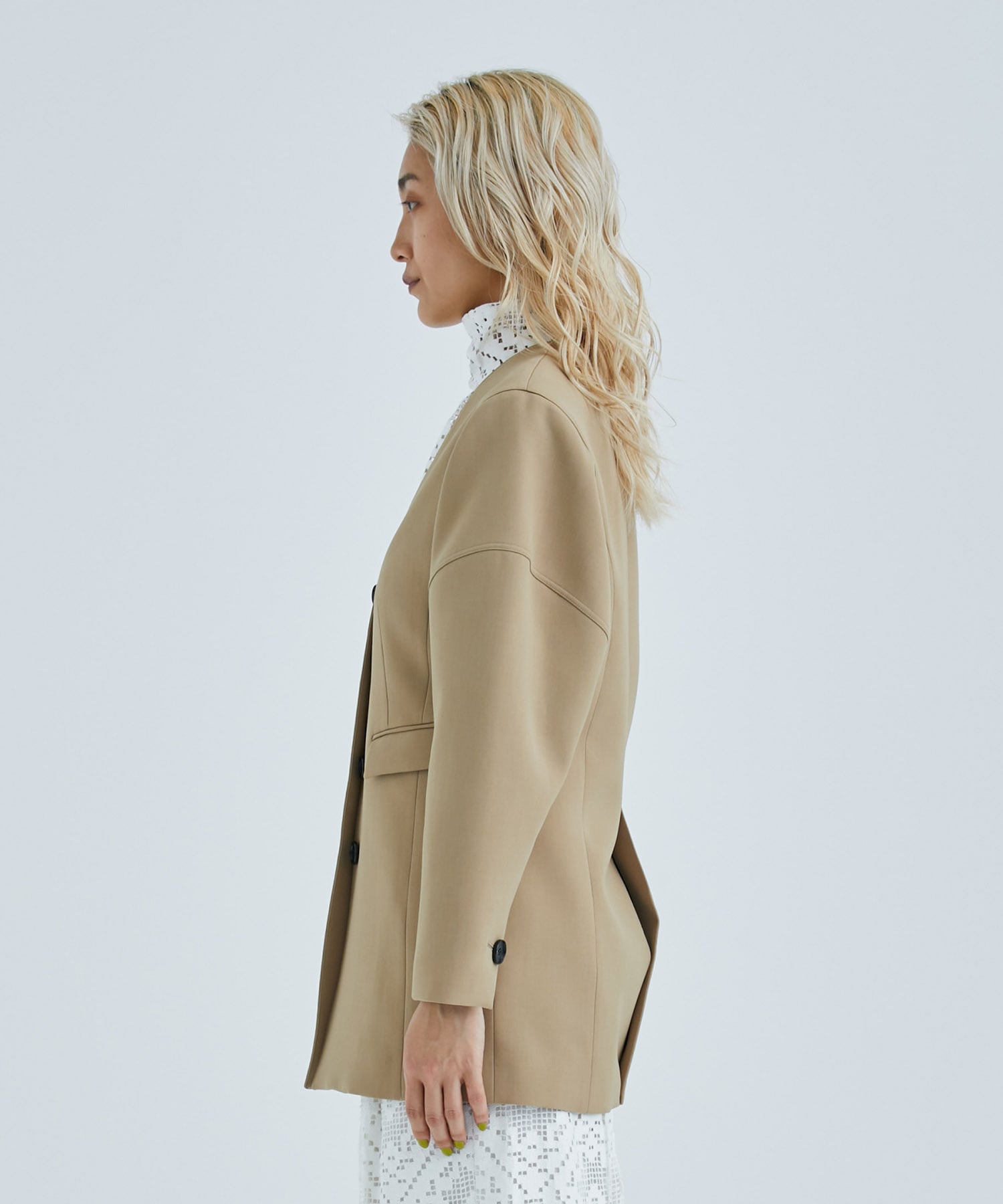 Helene Jacket BE(1 BEIGE): AKIRANAKA: WOMENS｜ STUDIOUS ONLINE公式 