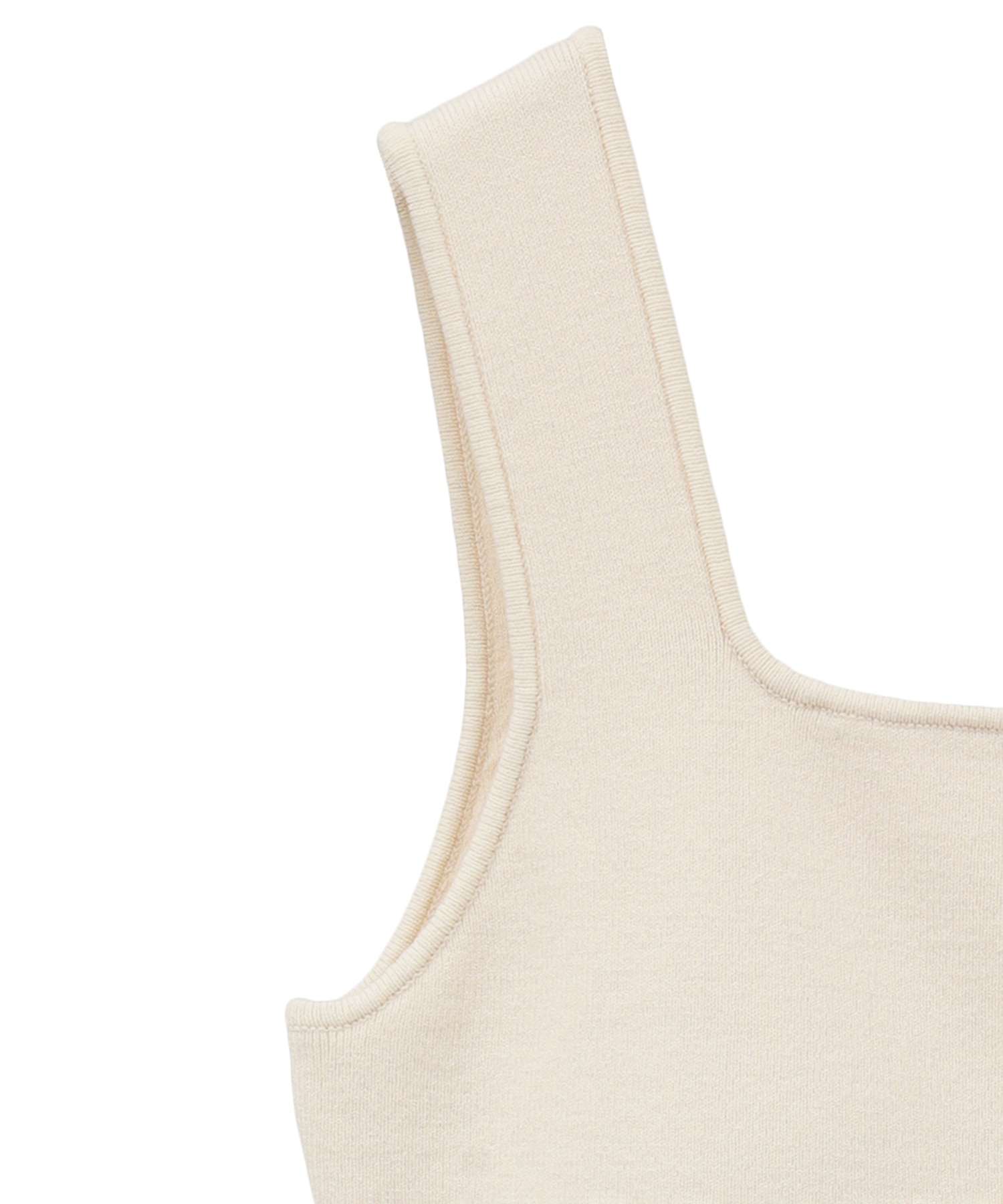 SQUARE TANK KNIT TOPS CLANE