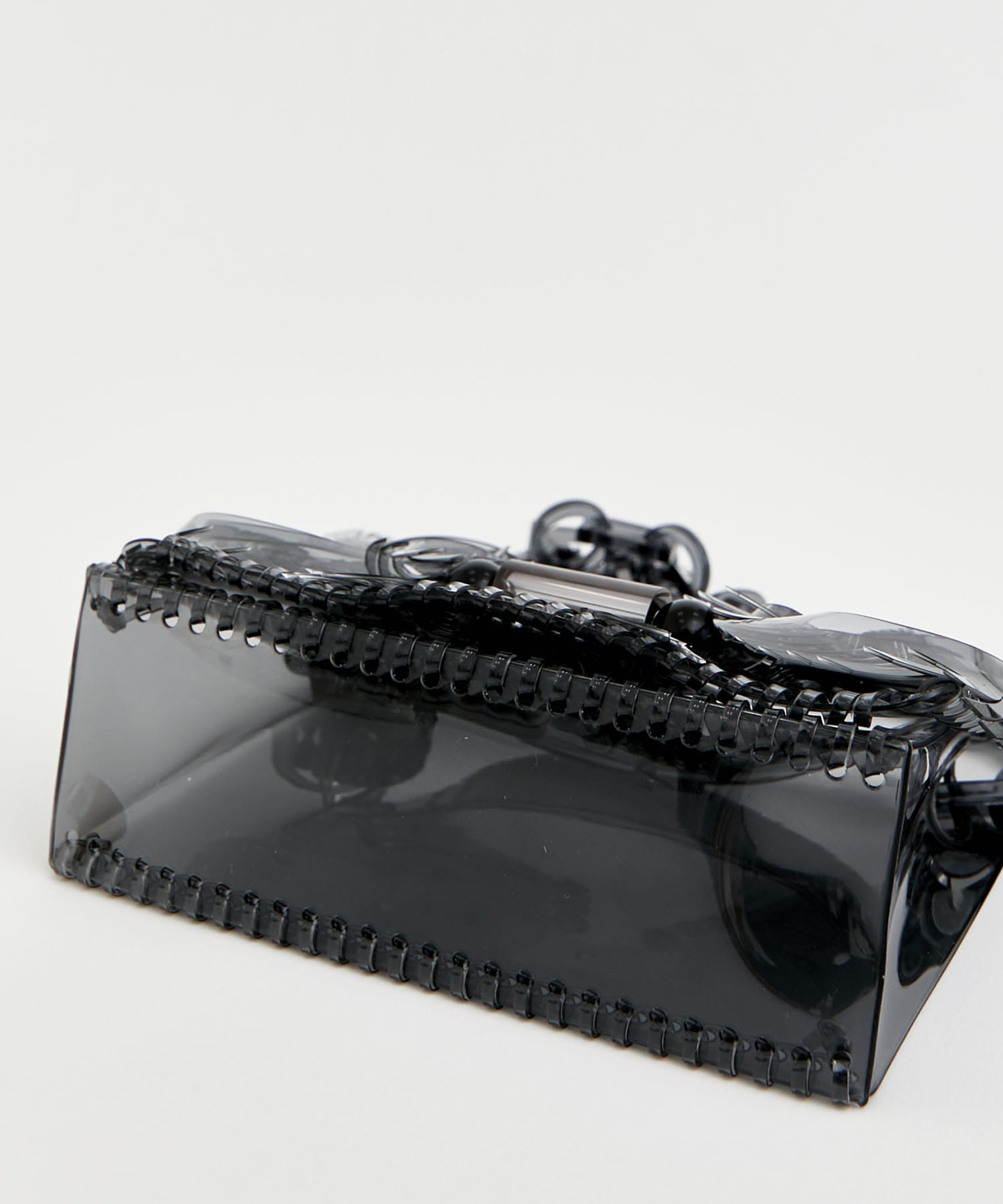 Transparent Sculptural Mini Chain Bag Mame Kurogouchi
