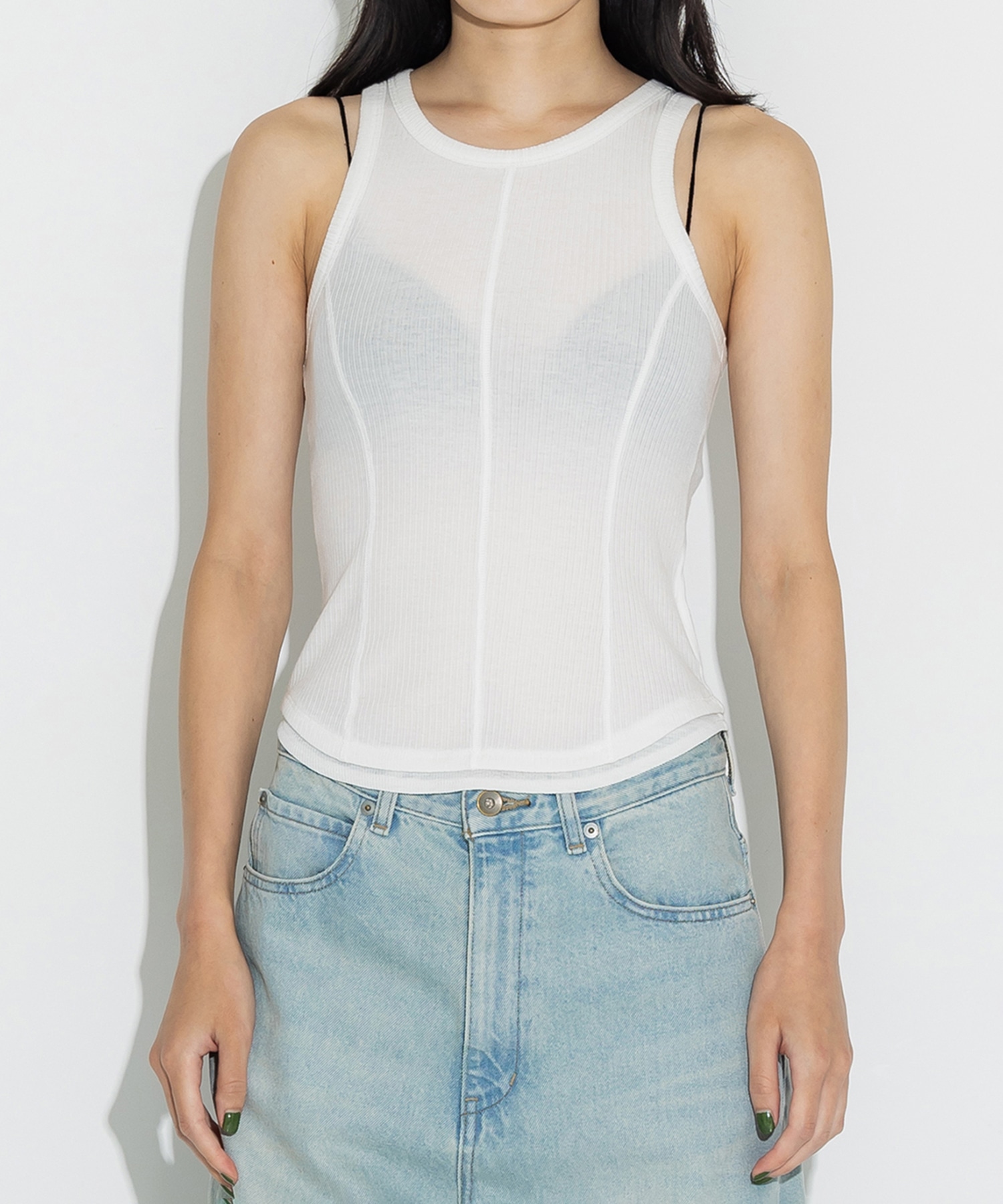 Cashmere Silk Wool Tanktop STUDIOUS