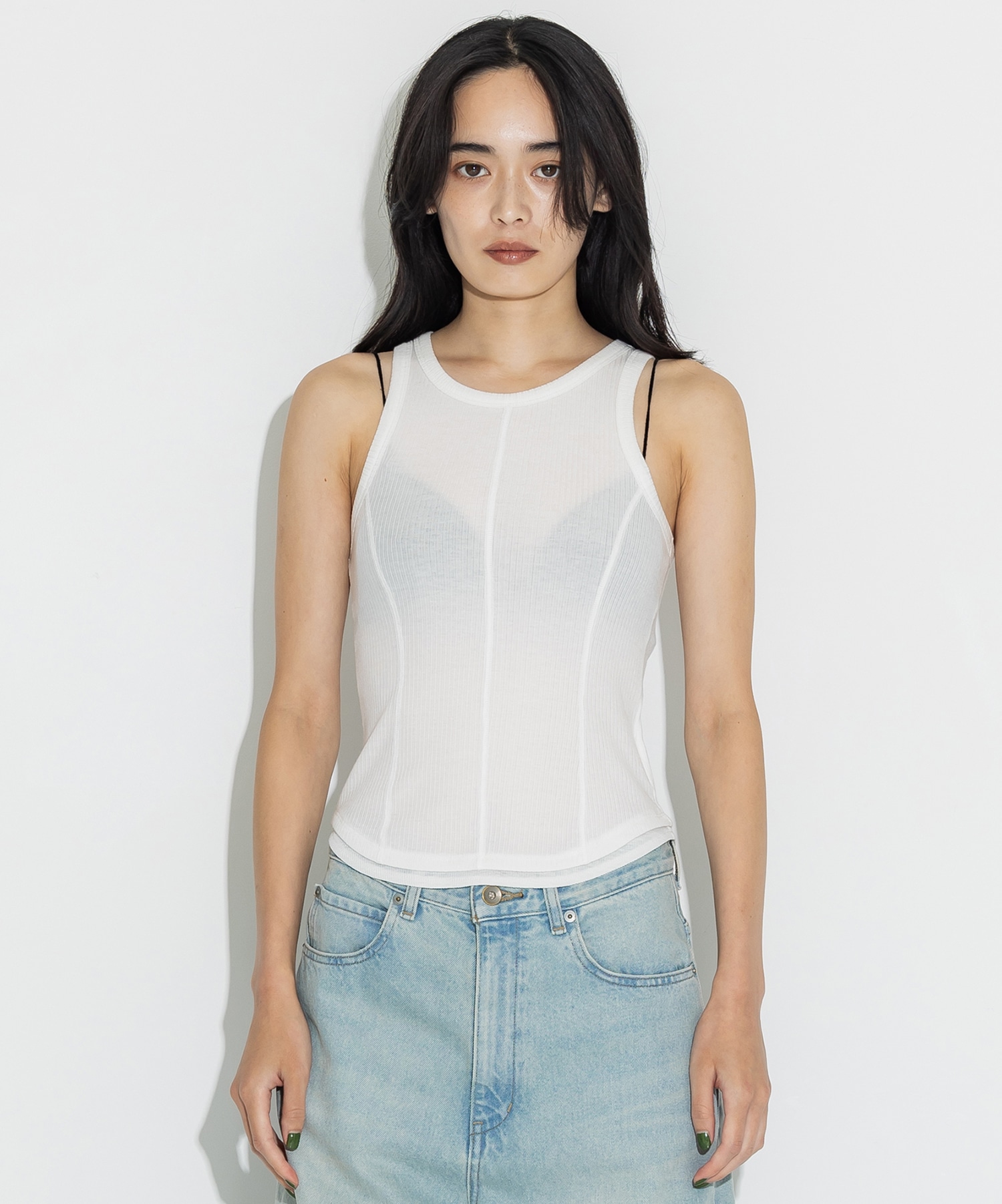 Cashmere Silk Wool Tanktop STUDIOUS