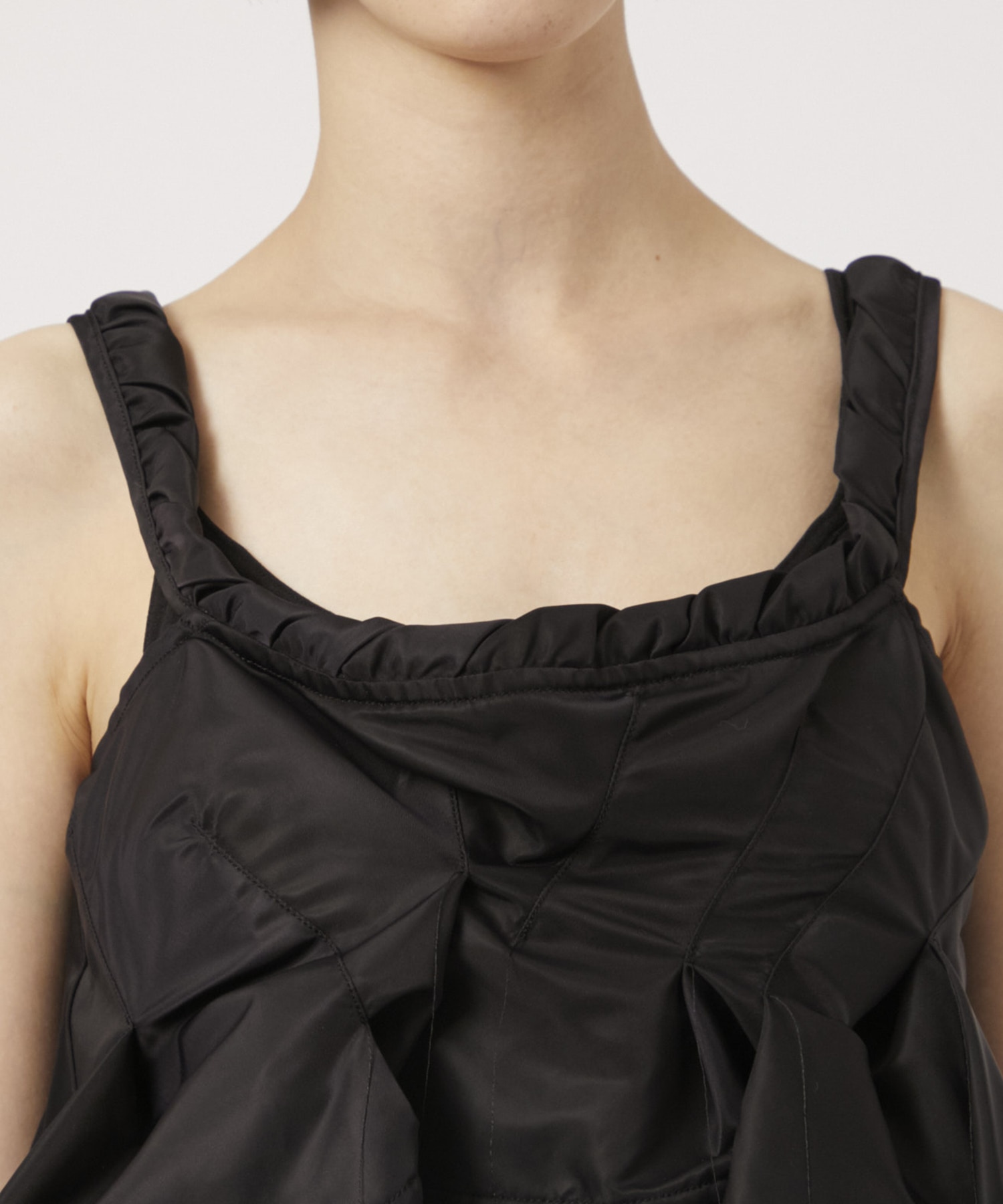 flared MA-1 bustier ODAKHA