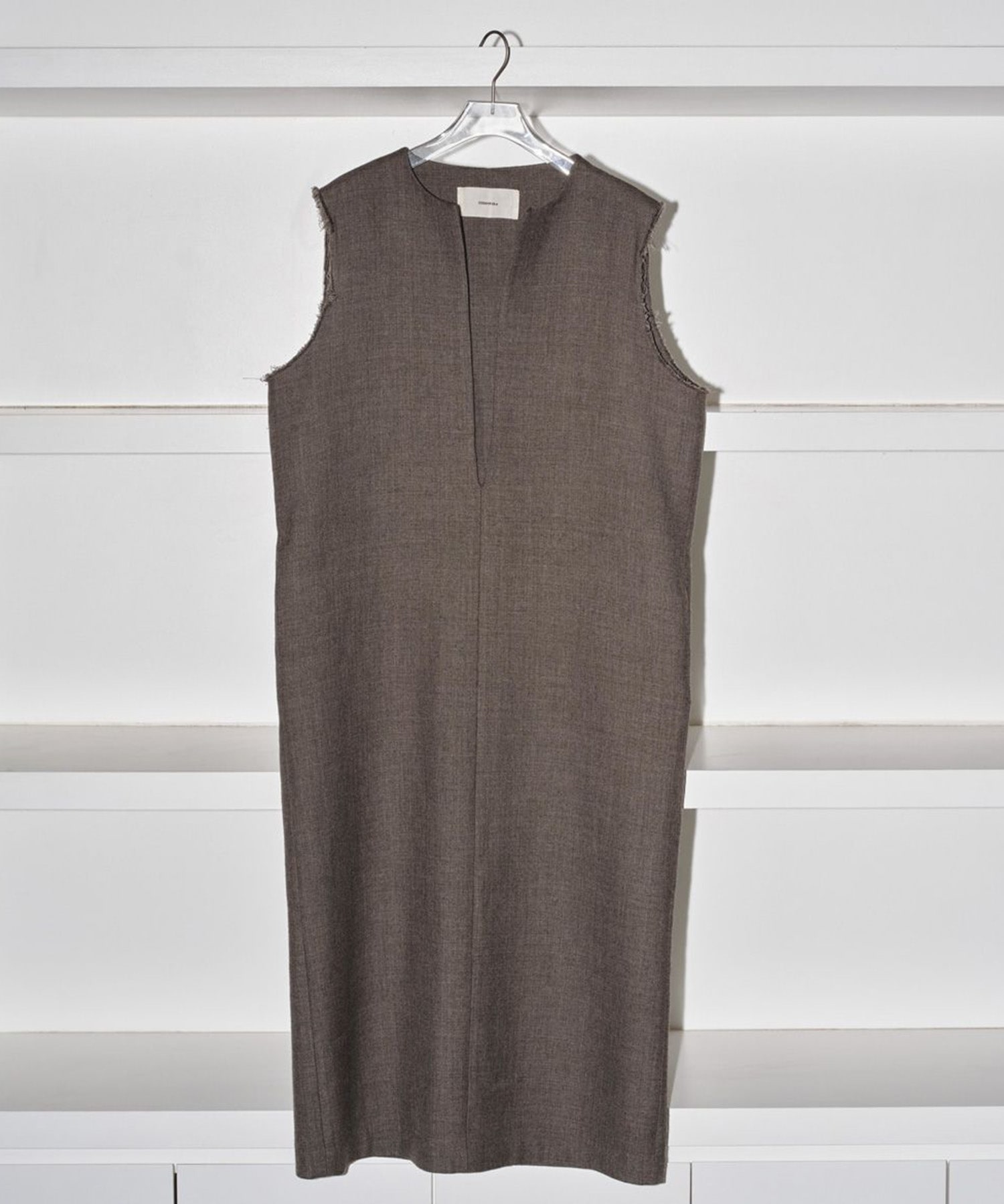 Doubleface Wool Keyneck Dress TODAYFUL