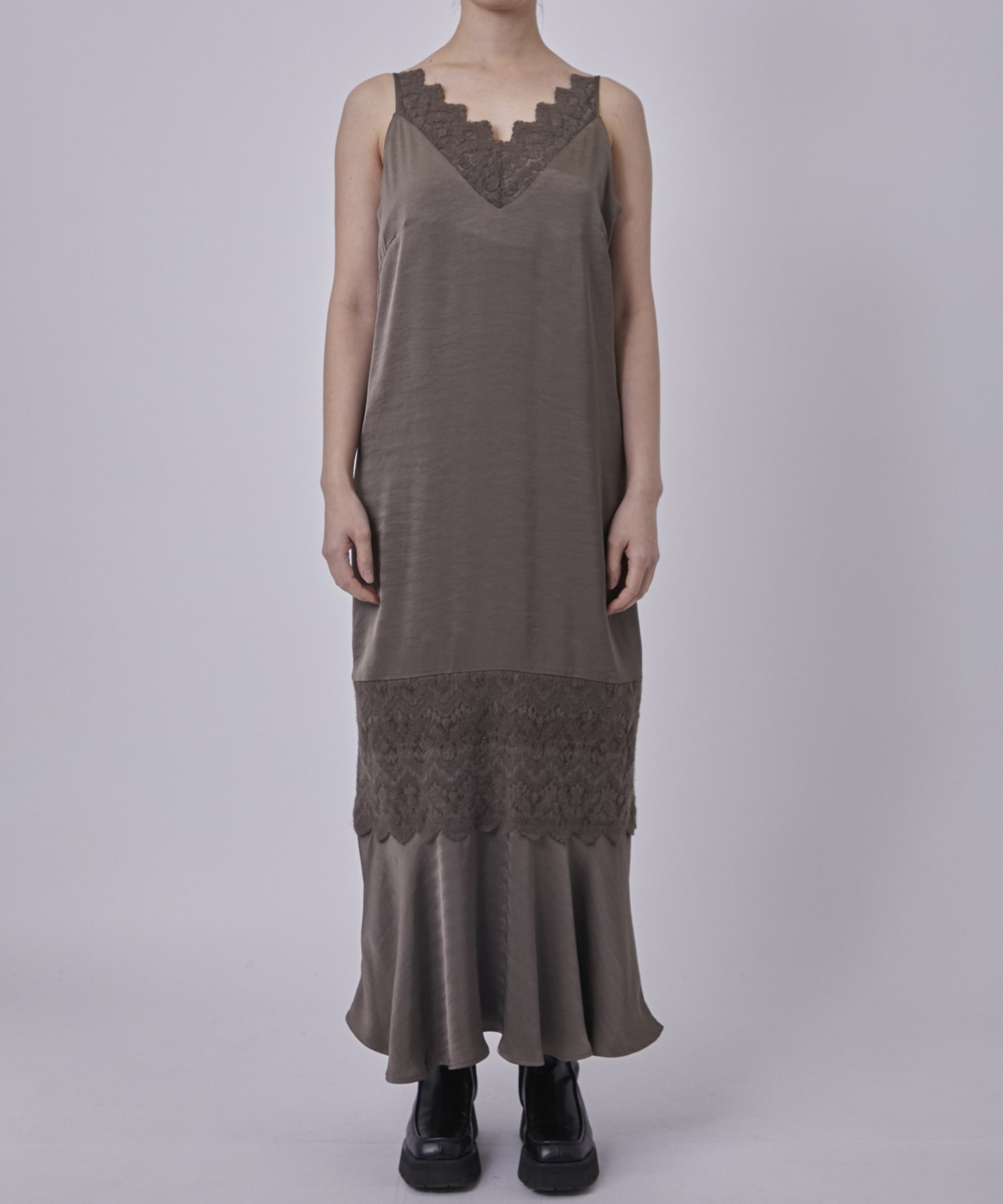 別注JACKET SET FLUFFY LACE DRESS AMERI