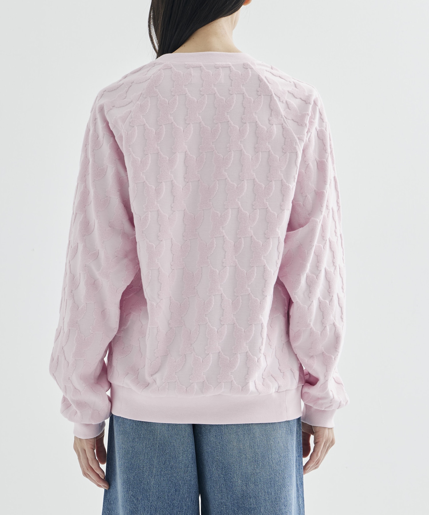 ANGEL PILE JACQUARD SWEATSHIRT MASU