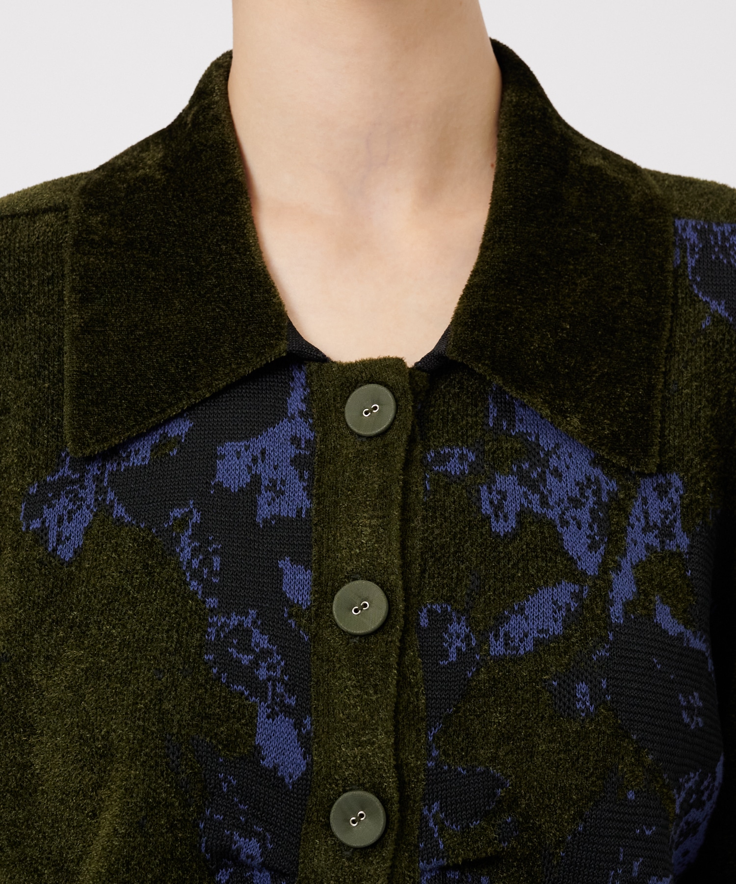 narcissus knit shirt ODAKHA