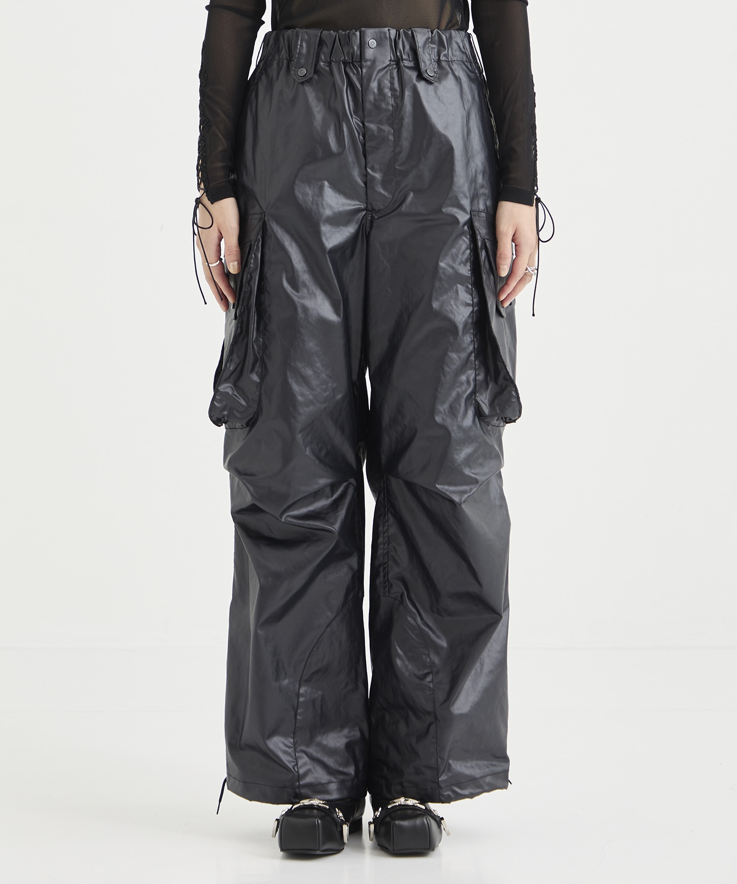 Wax vintage wide cargo pants 08sircus