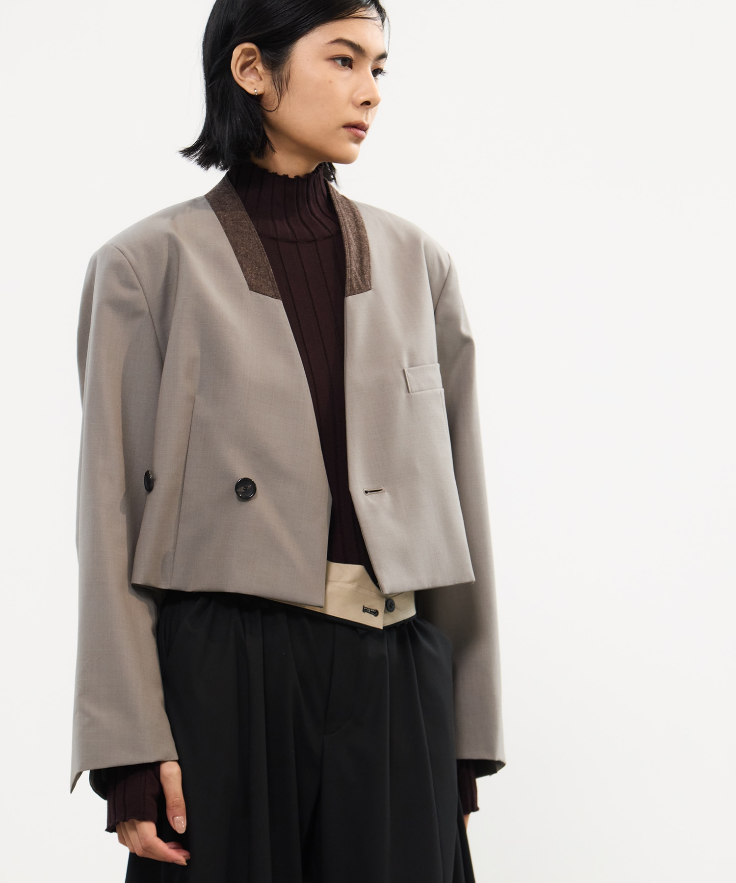 Mohair Wool Blazer STUDIOUS